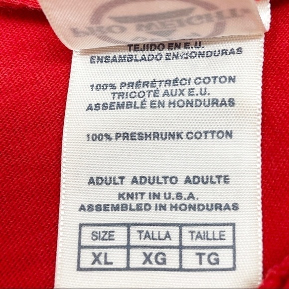 BOSTON RED SOX Men's Red Graphic Logo Tee - Picture 6 of 6